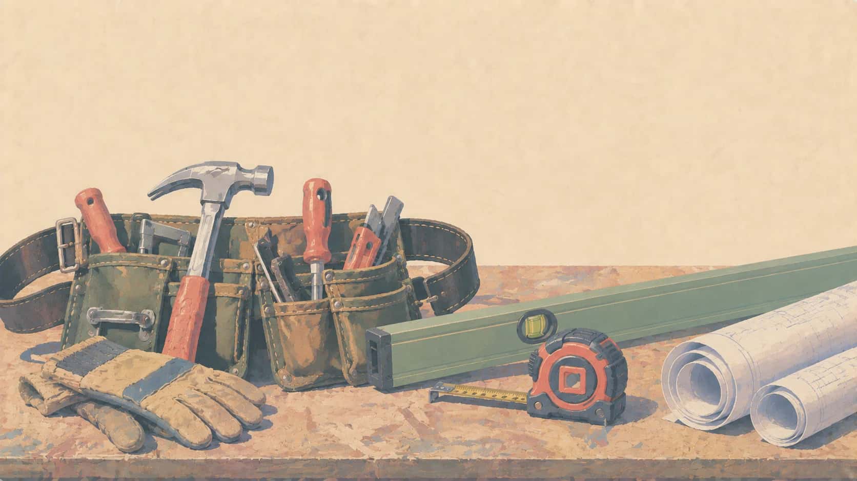 Contractors insurance illustration. Kansas City coverage from PolicyNest KC